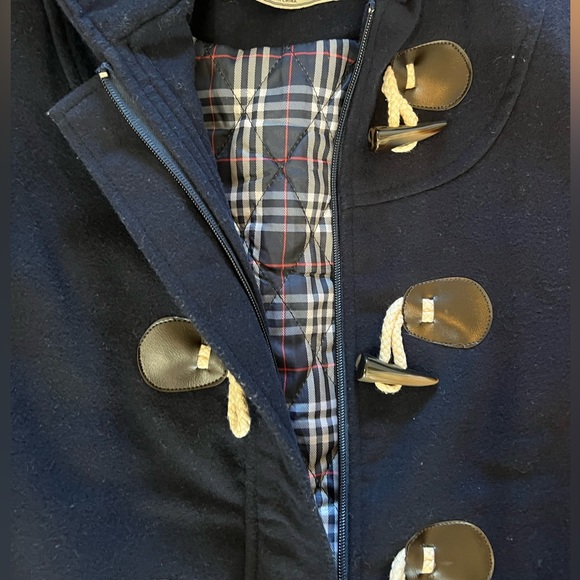 Navy button pea coat - Picture 3 of 3
